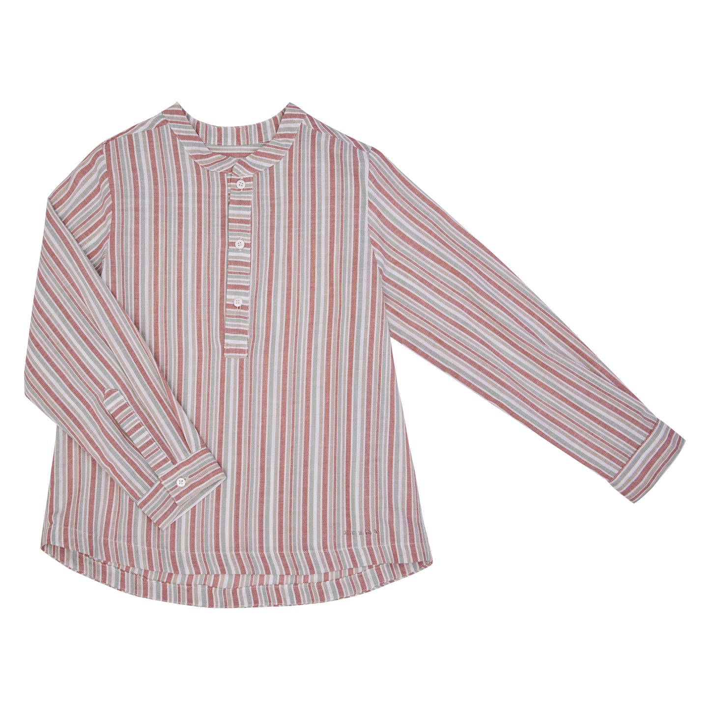 CAMISA RAYAS CORAL
