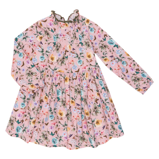 VESTIDO FLORES OLIVO