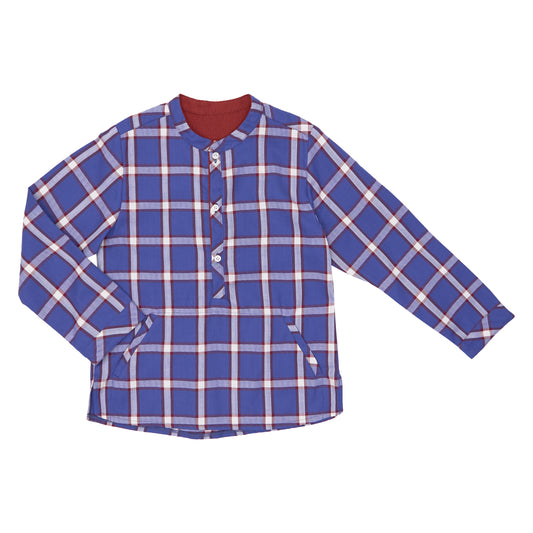 CAMISA CUADROS AZUL CHEDRON