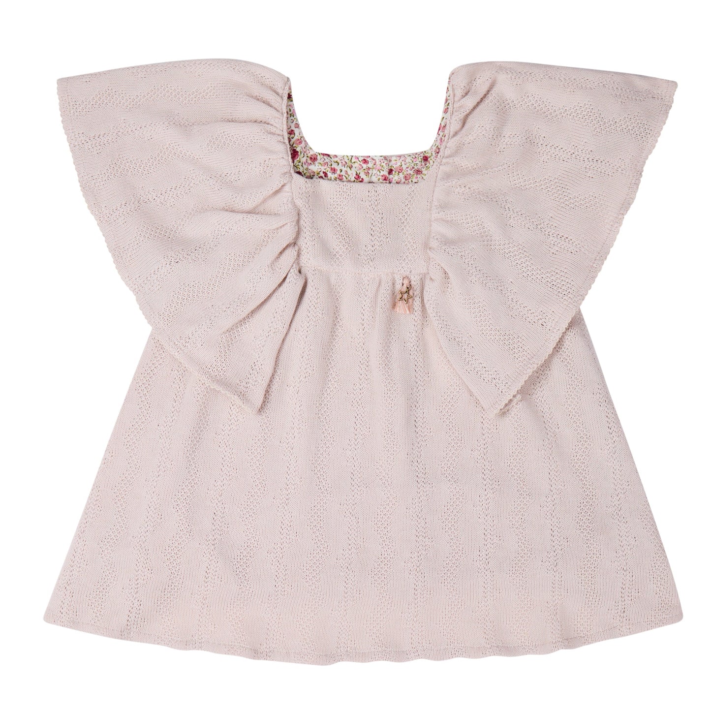 CONJUNTO BLUSA Y SHORT OLANES TEJIDOS