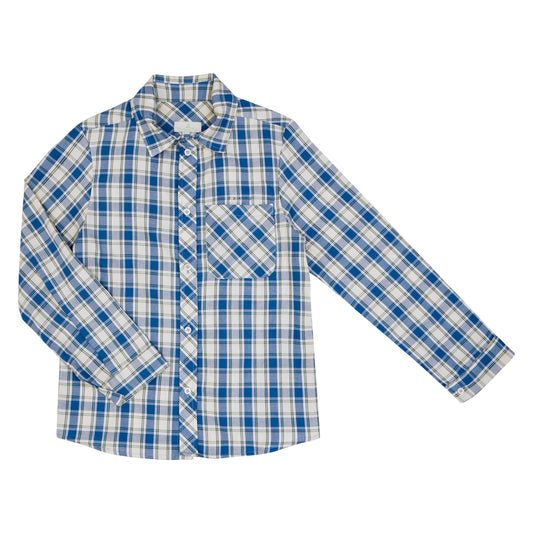 CAMISA CUADROS AZULES