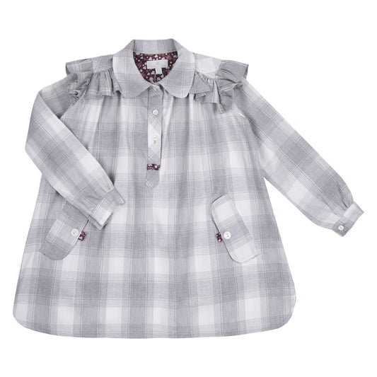 VESTIDO CAMISERO CUADROS