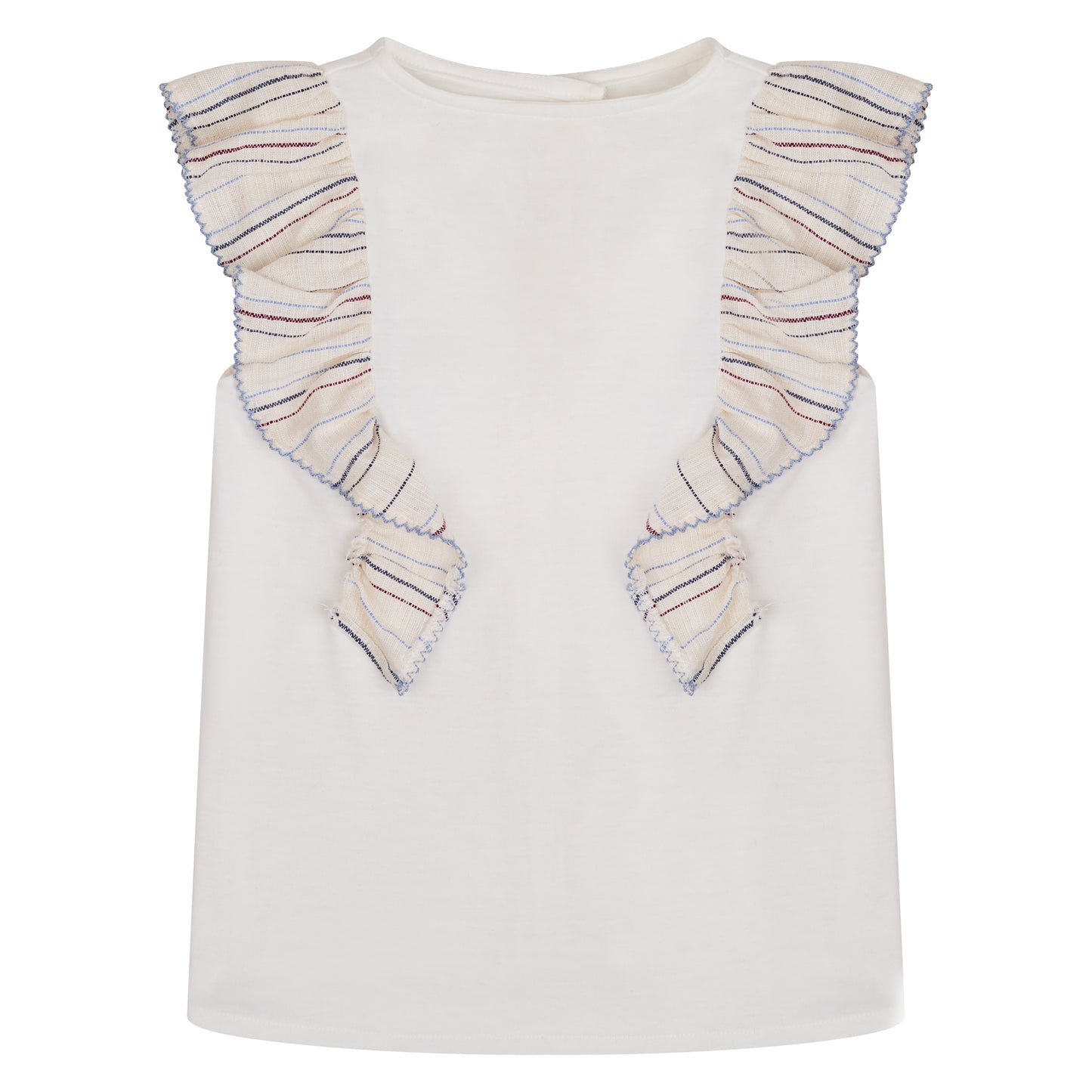 CONJUNTO JUMPER AZUL BLUSA OLANES