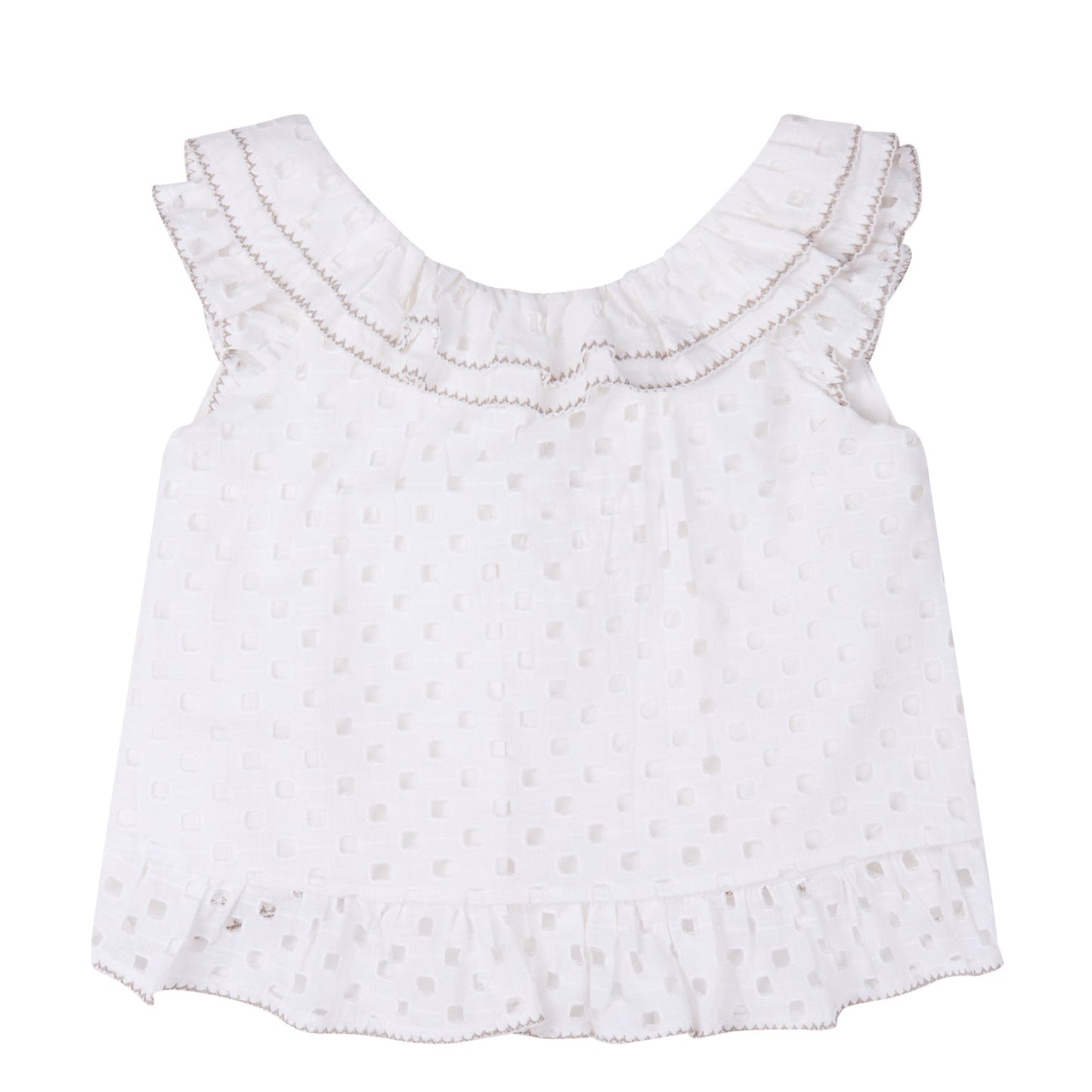 CONJUNTO BLUSA DOBLE OLAN Y SHORT OLANES