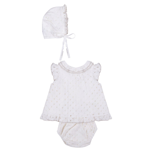 CAPOTA BLANCA ALGODON