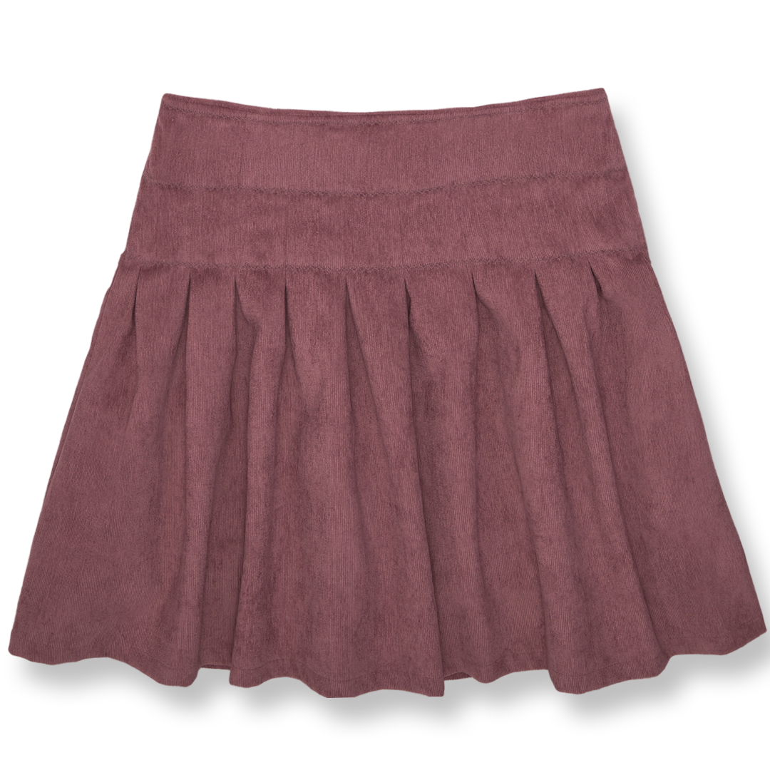 CONJUNTO BLUSA Y FALDA PANILLA ROSA