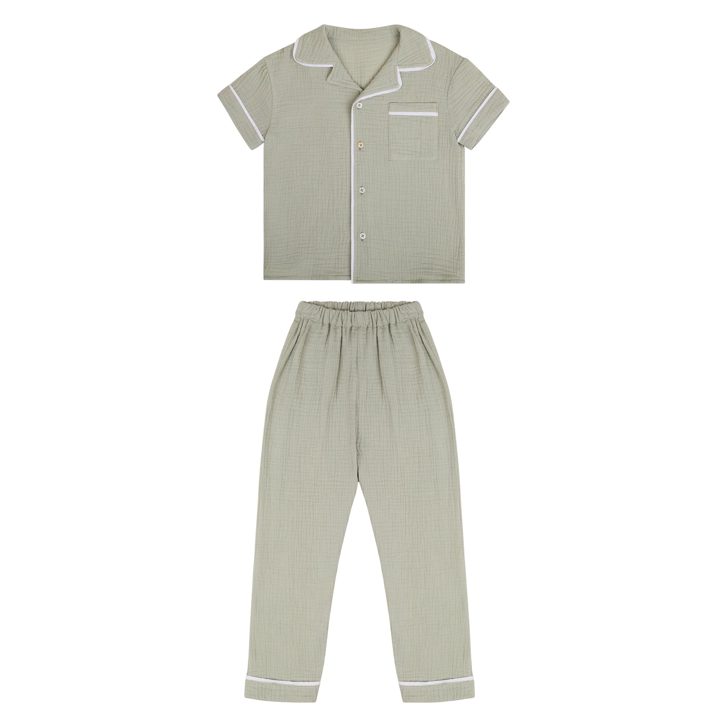 PIJAMA NIÑO VERDE