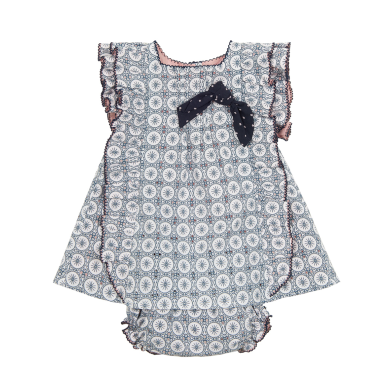 VESTIDO EYELET CON CALZON