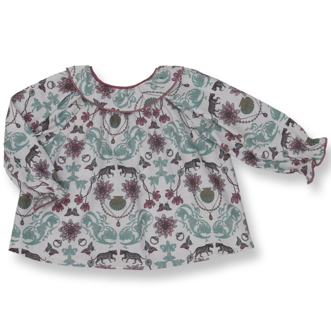 CONJUNTO BLUSA JAGUARES Y PANTALON PANA