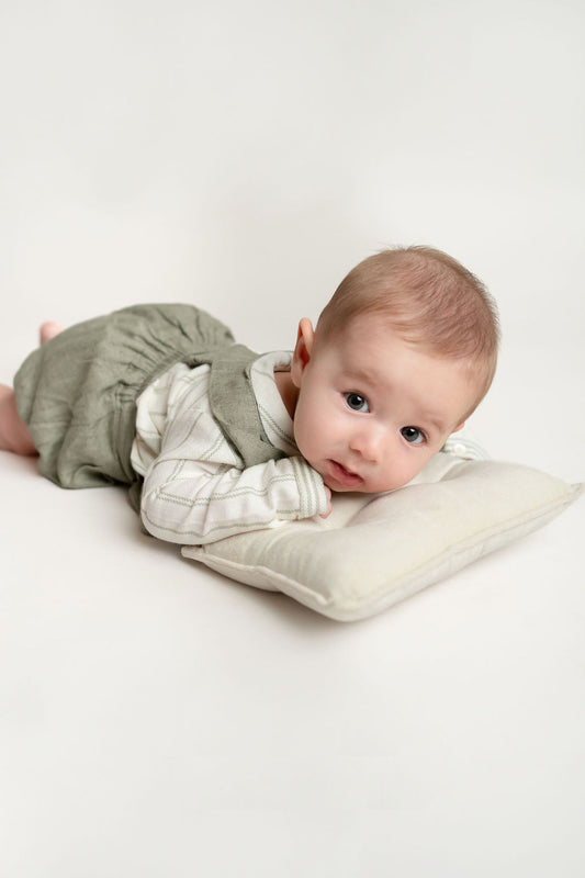 CONJUNTO CAMISA Y SHORT TIRANTE VERDE
