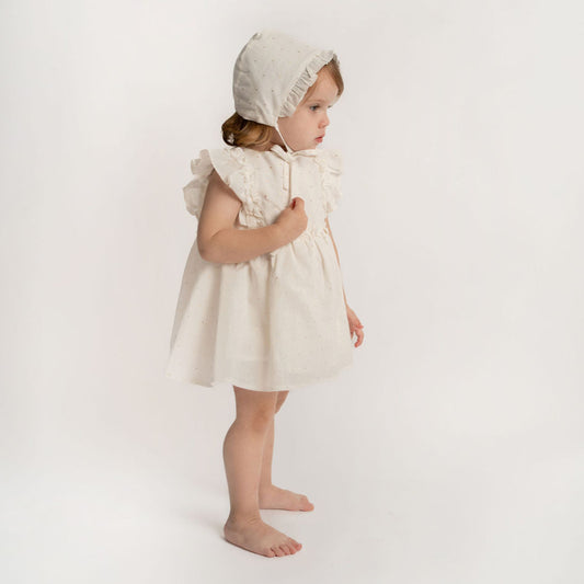 JESUSITO BLANCO PUNTOS DORADOS