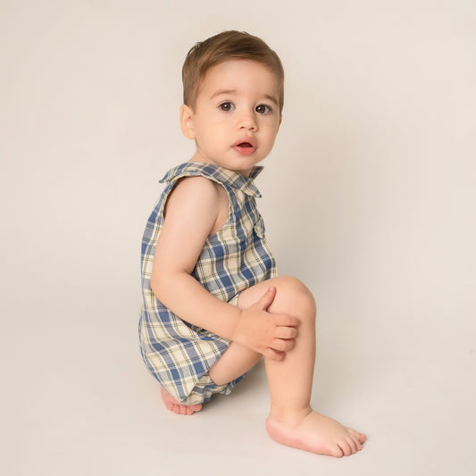 RANITA CUADROS AZULES