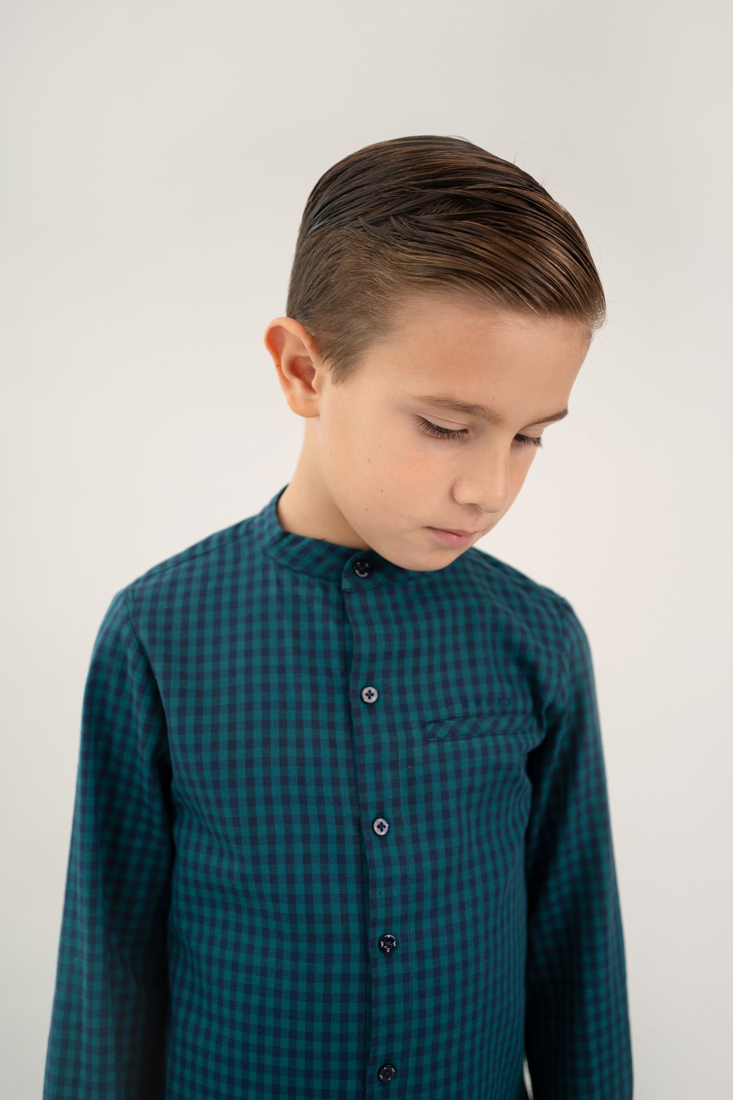 CAMISA CUADROS VERDES