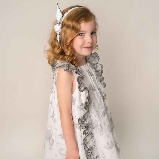 VESTIDO LINO TOILE DE JOUY