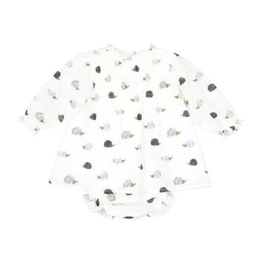 VESTIDO ALFORZAS PUERCO ESPIN