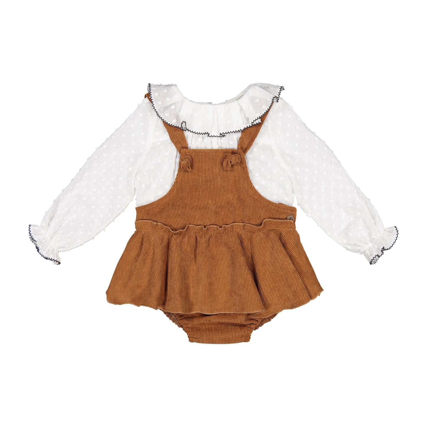 CONJUNTO RANA PANA CON FALDA Y BLUSA