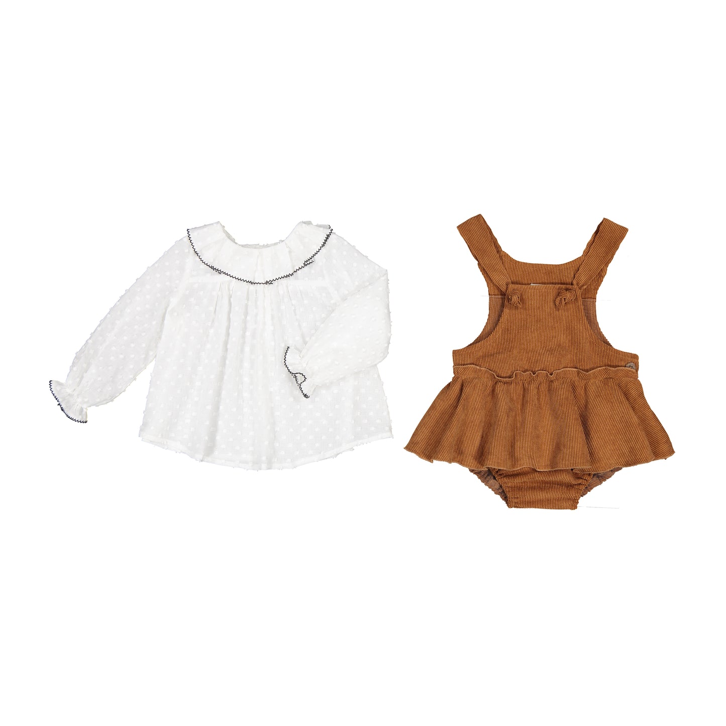 CONJUNTO RANA PANA CON FALDA Y BLUSA