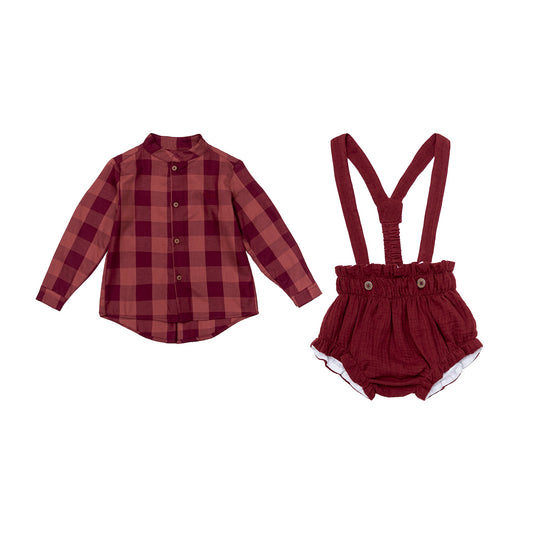 CONJUNTO RANA CON CAMISA