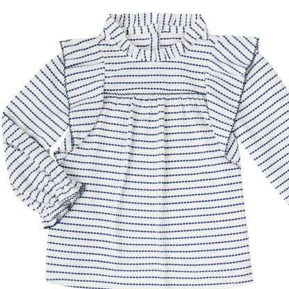 FALDA Y BLUSA RAYA PUNTO