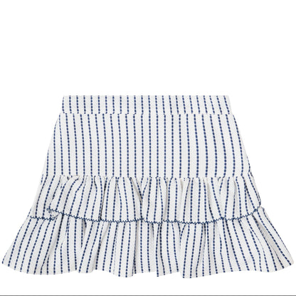 FALDA Y BLUSA RAYA PUNTO
