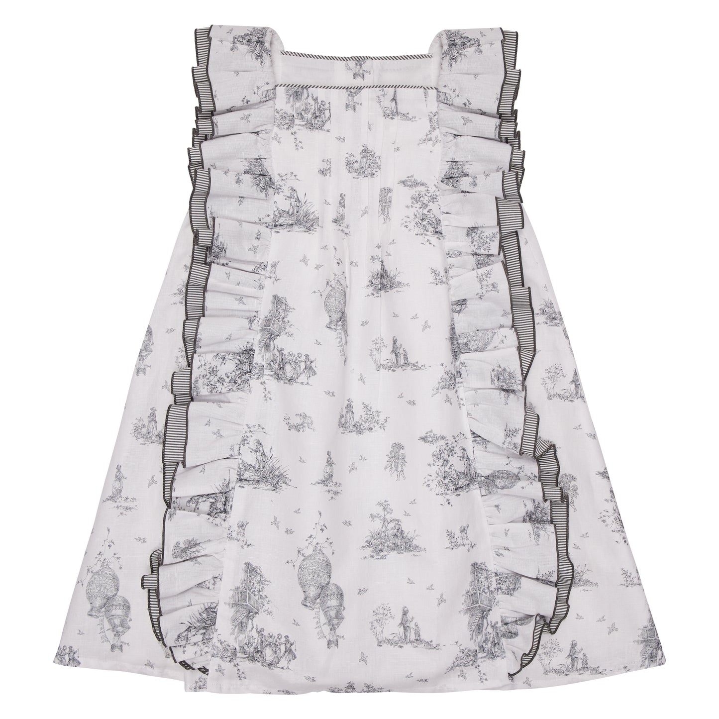 VESTIDO LINO TOILE DE JOUY