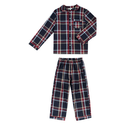 PIJAMA NIÑO CUADROS