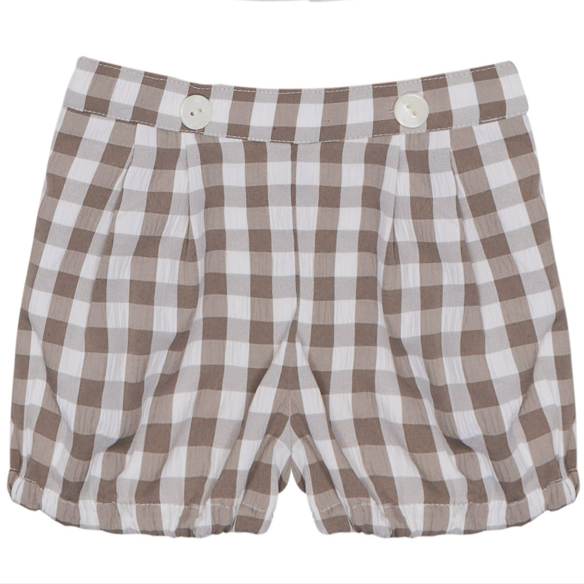 CONJUNTO CAMISA LINO SHORT CUADROS