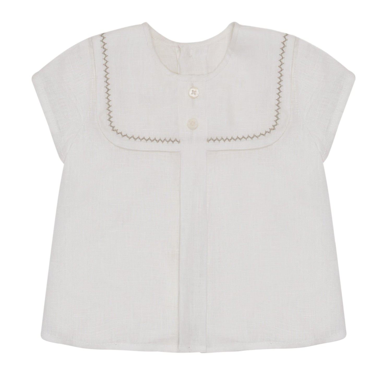 CONJUNTO CAMISA LINO SHORT CUADROS