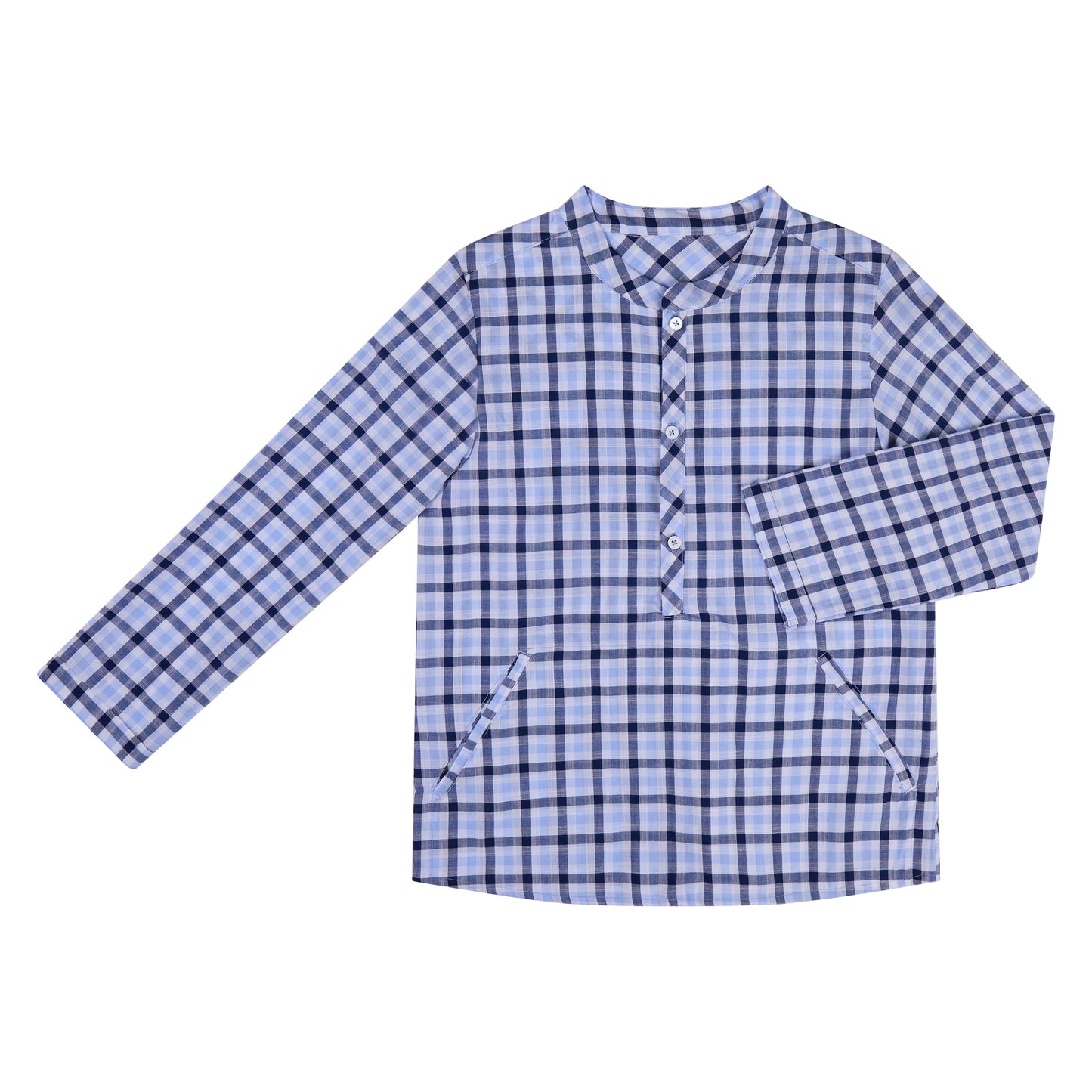 CAMISA CUADROS AZULES
