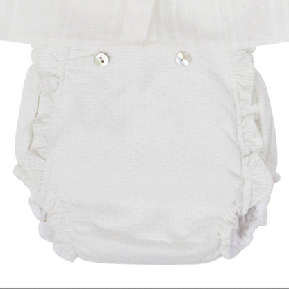 CONJUNTO 3 PIEZAS BLUSA, CALZON Y SUETER