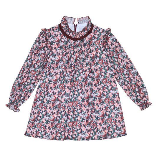 VESTIDO FLORES CHEDRON