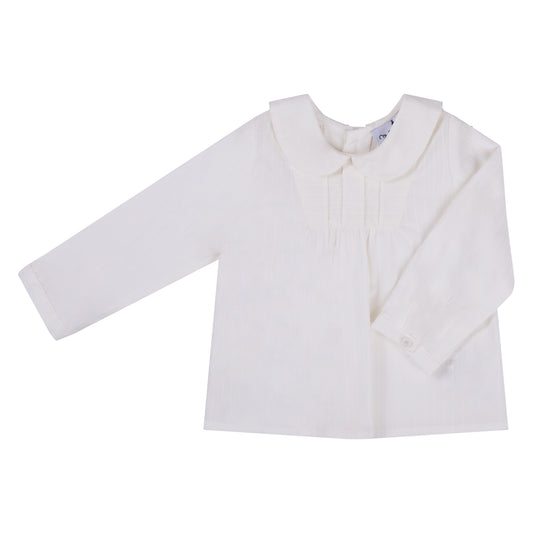 CAMISA NATA CON CUELLO