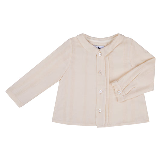 CAMISA CON ALFORZAS BEBE