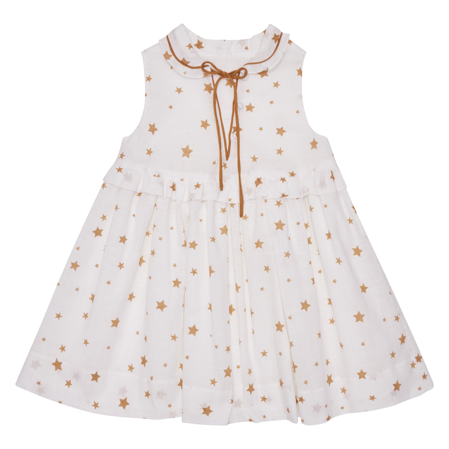 VESTIDO ESTRELLAS CON CUELLO