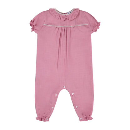 PIJAMA ENTERIZO ROSA BEBE