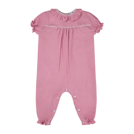PIJAMA ENTERIZO ROSA BEBE