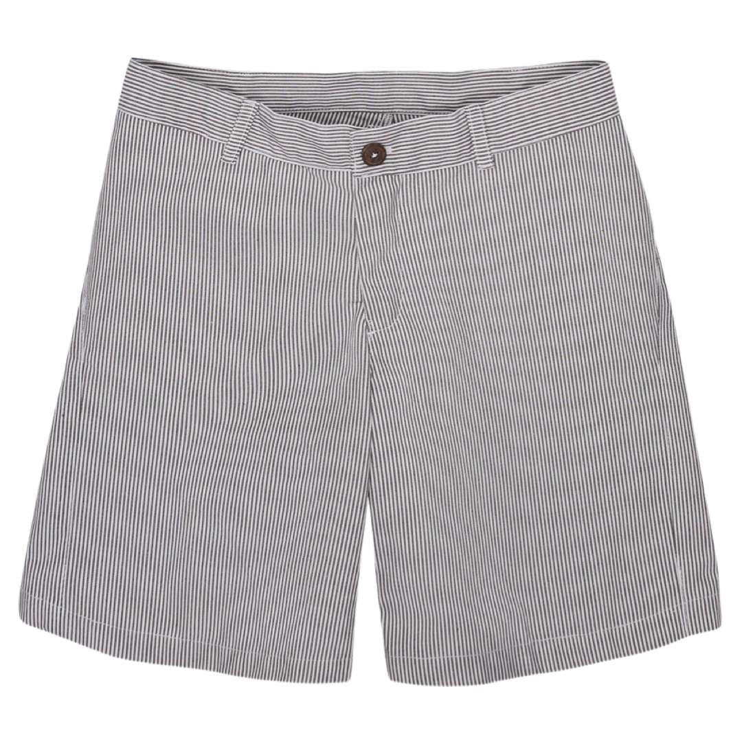 BERMUDA RAYAS GRIS