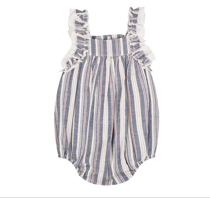 RANITA NIÑA RAYAS AZUL ROJO