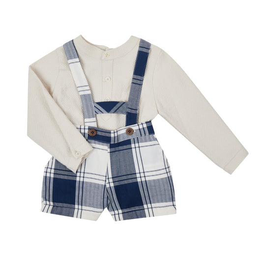 SHORT Y CAMISA CUADRO PUMBLAGO