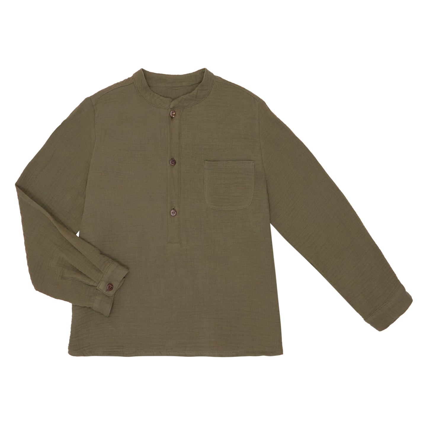 CAMISA VERDE OLIVO