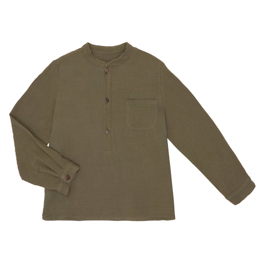 CAMISA VERDE OLIVO