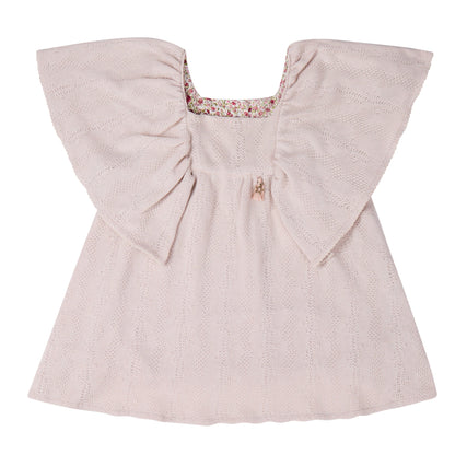 CONJUNTO BLUSA Y SHORT OLANES TEJIDOS