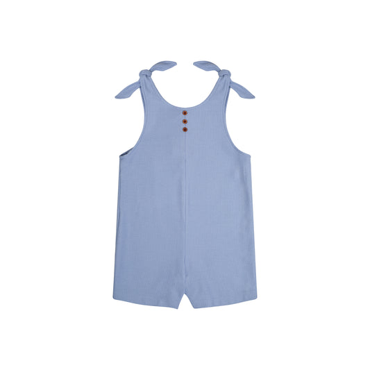 CONJUNTO JUMPER AZUL BLUSA OLANES