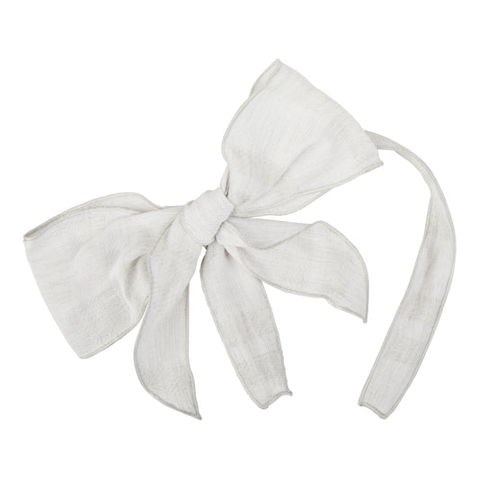 DIADEMA LAZO GRIS