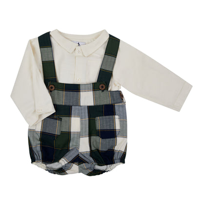 SHORT CON TIRANTES Y CAMISA