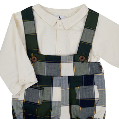 SHORT CON TIRANTES Y CAMISA