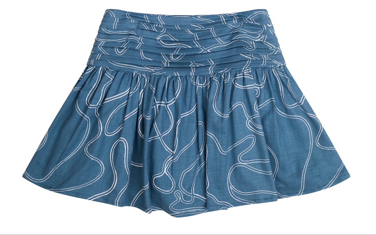 CONJUNTO BLUSA Y FALDA DENIM