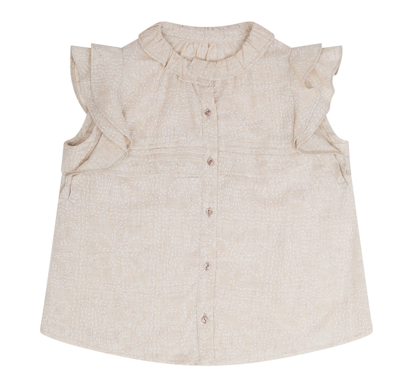 CONJUNTO BLUSA Y FALDA ARENA