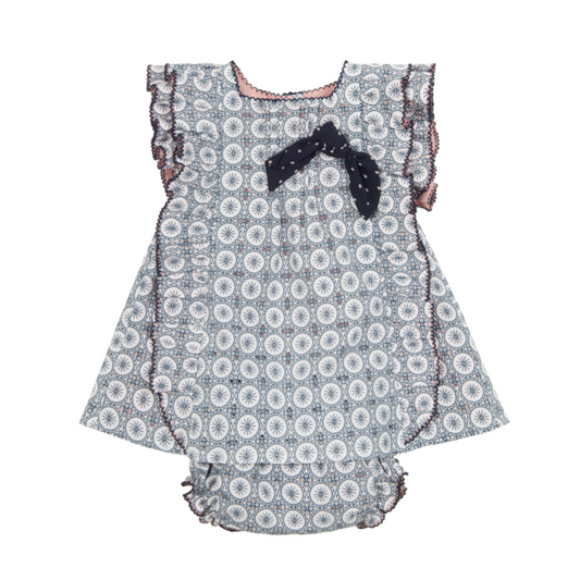 VESTIDO EYELET CON CALZON