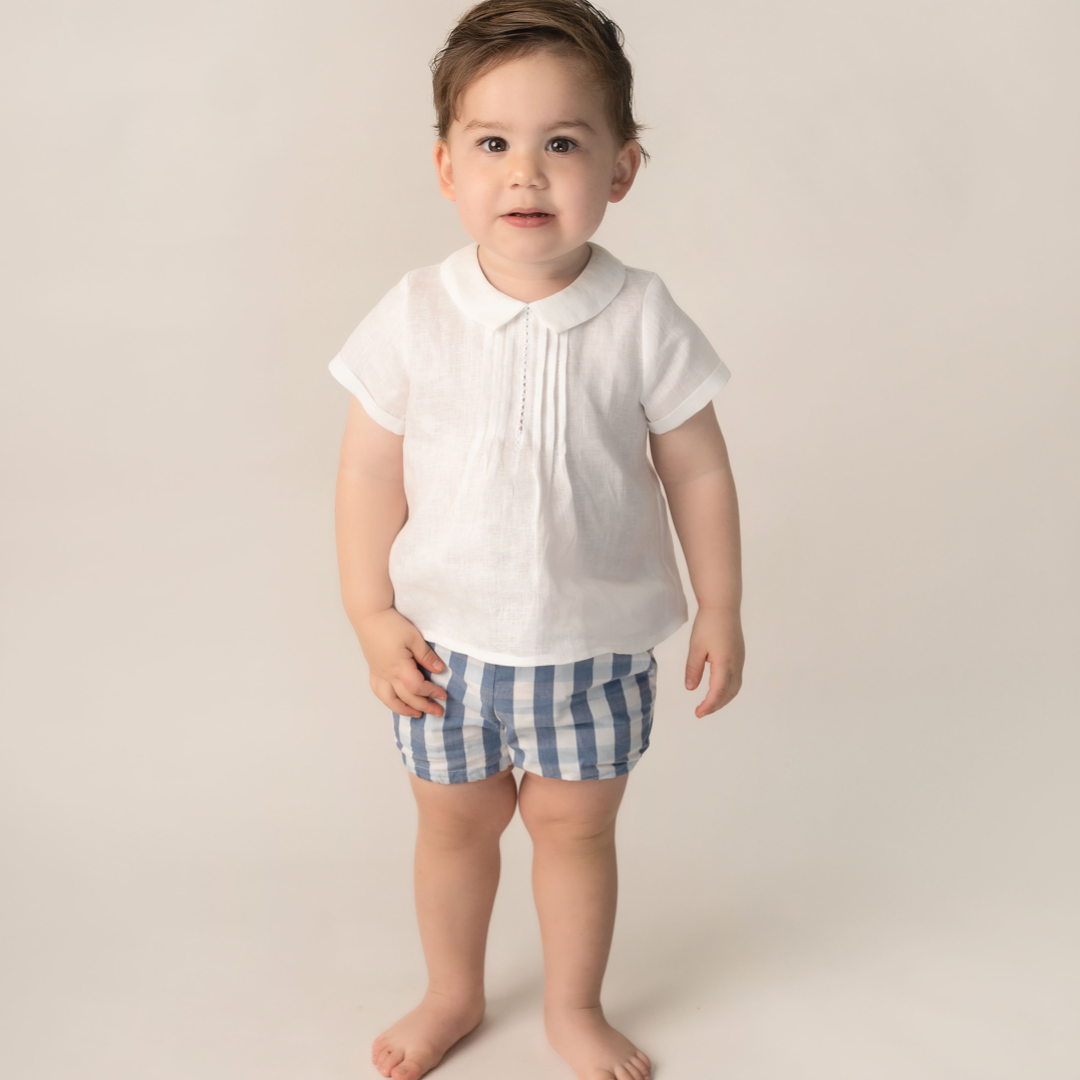 Conjunto lino niño sale